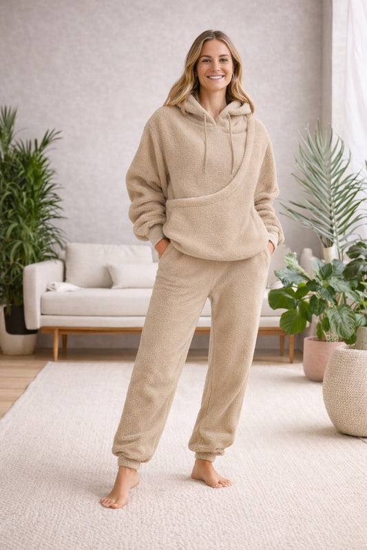 The Aurora Hoodie - Beige